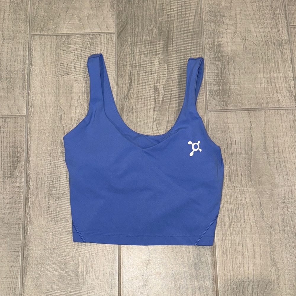 Lululemon x OrangeTheory Blue Tank Top
